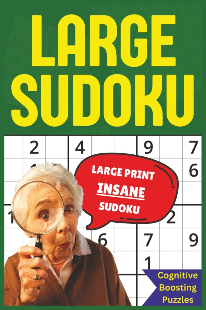 Large Sudoku - Large Print INSANE Sudoku